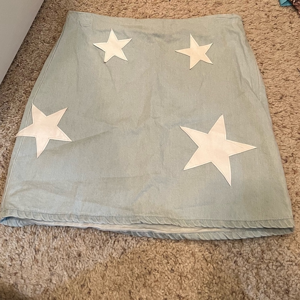 Altar’d State denim skirt